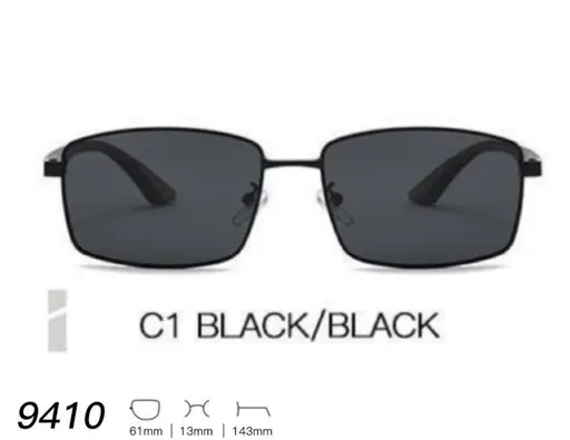 Montura metalica de sol 9410