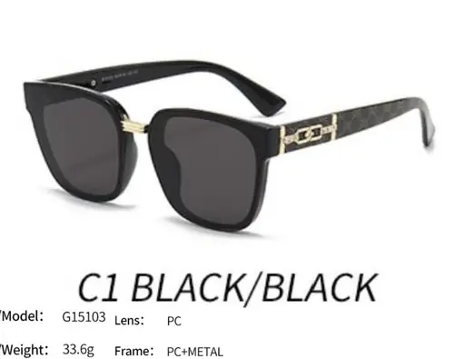 Montura de Sol para Dama G15103